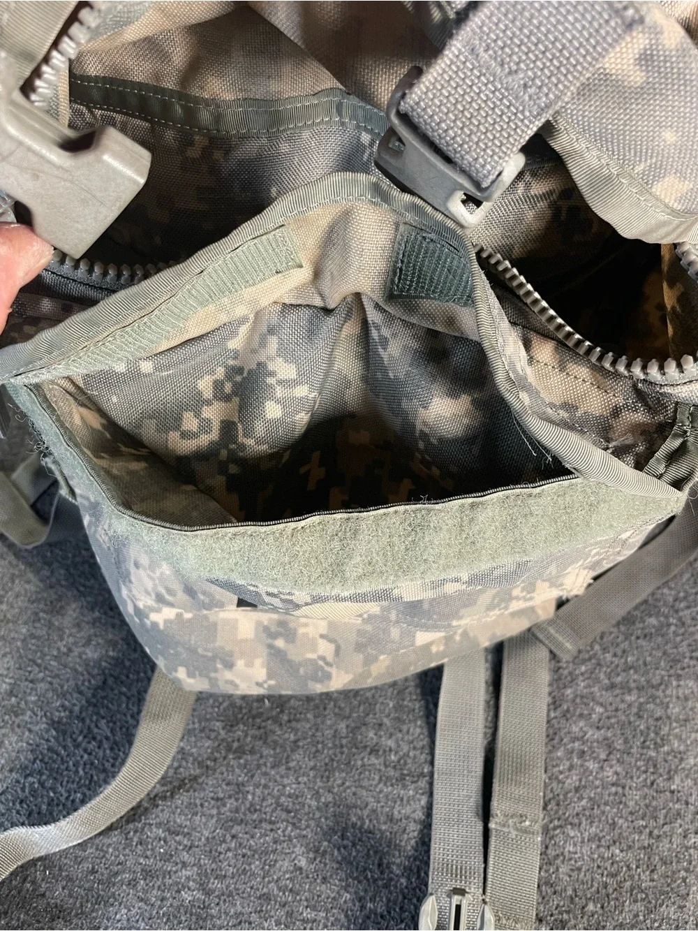 US ARMY ACU ASSAULT PACK 3 DAY MOLLE II BACKPACK Made in USA